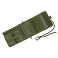 Tactical Passport Holder Neck Pouch with Zipper Pocket EDC Travel Tool Wallet ID Credit Card Organizer Pouch with Neck Lanyard
