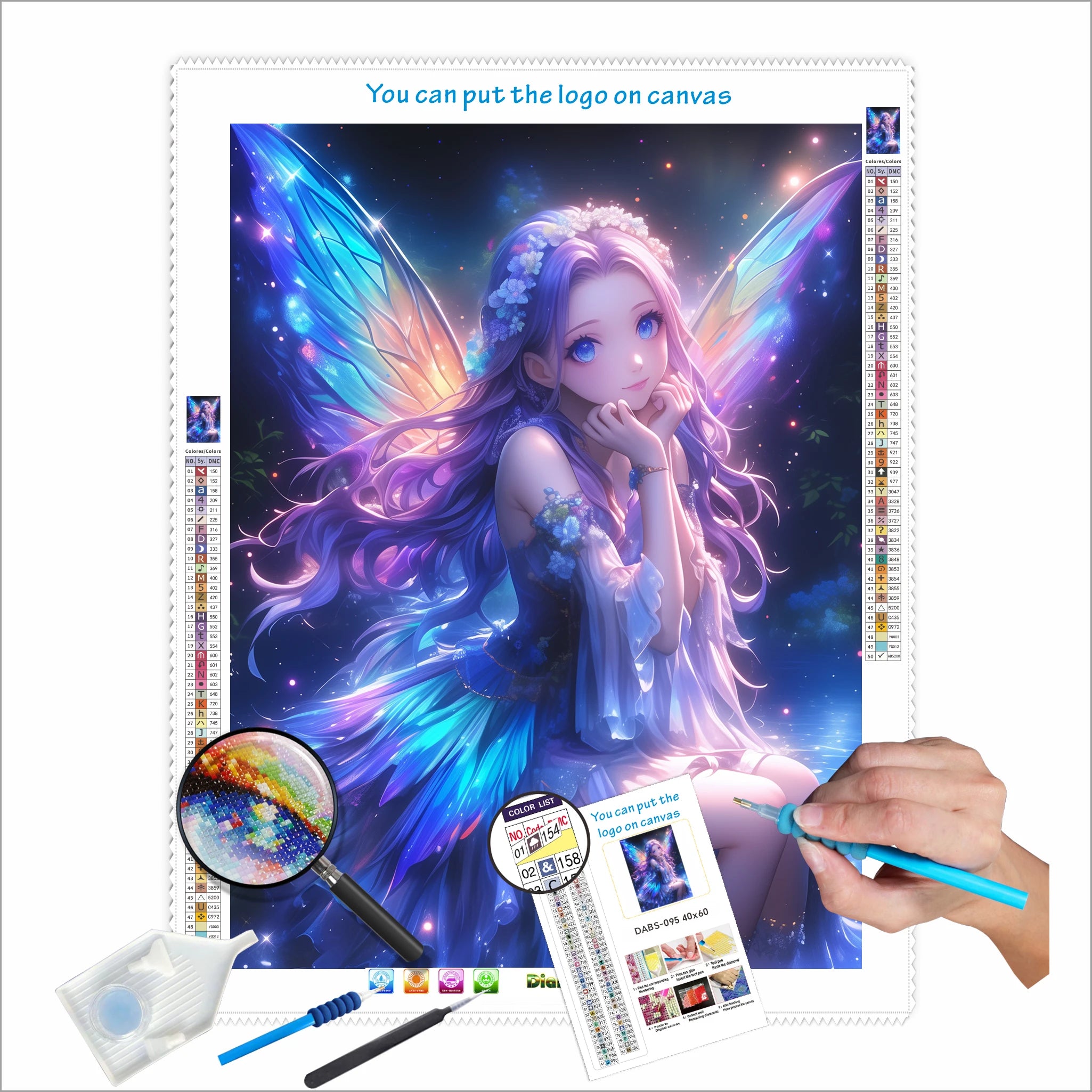N-2136 5D Diamond Painting Set Custom Portrait Personalized Wholesale Diamond Painting for Girls
