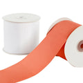 Factory Direct Custom 75 mm Double Face Eco-Friendly 100% Polyester Plain Grosgrain Ribbon Custom Color Solid Color Fashion Gift