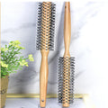 Wholesale Boutique Wooden Curly Hair Comb Pear Flower Shaped Curly Hair Rolling Comb Fluffy Hair Massage