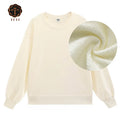 Custom Unisex Plain Crewneck Sweatshirt Embroidery Printing logo Blank 100% Cotton French Terry Hoodie Sweatshirts Wholesale