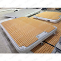250x150x20cm STOCK Inflatable Floating Yacht Dock Water Raft Island Deck