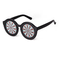 STY22739 New Vintage Round Frame Sunglasses Arrow Target Sticker Unisex Sun Glasses Party Cross-Border Wholesale Eyewear