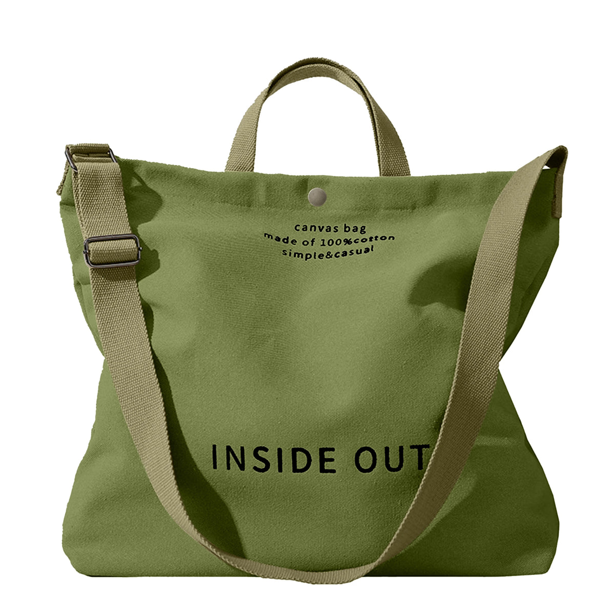 High Quality Heavy Weight Cotton Canvas Women's Tote Bags-Shoulder Bag Customized Logo Color Eco-friendly Letter BPA Free Non MegaBDM