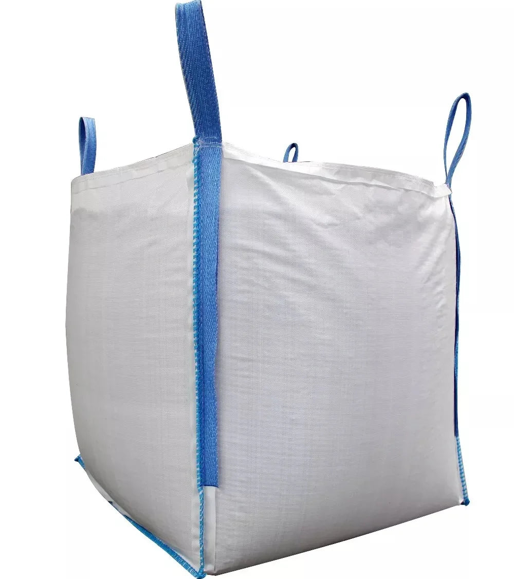 EGP Factory  OEM Top and Bottom Opening Grain Sand Cement 1 Ton 1.5 Ton FIBC Bag Container Bag Leak Proof Large Capacity Ton Bag
