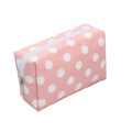 Small Waterproof Leather Trousse De Toilette Cute Makeup Pouch for Travel Portable Bolso De Maquillaje Cosmetic Bag