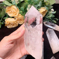 New Arrived Nature Reki Healing Crystal Rough Clear Quartz Point Unpolished Stone for Gift