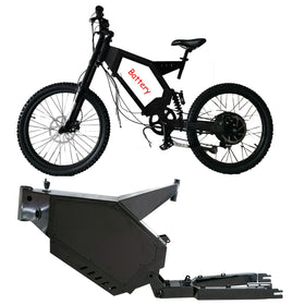 High-Power Electric Mountain Bike Frame New Model Steel Battery Bike Steel Motorcycle Seat Optional Ebike Frame for MTB Use