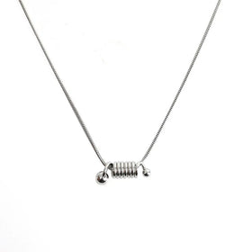 AA016164 Hot Sell Trendy Spring Design Stainless Steel Snake Chain Couples Necklace Wholesale