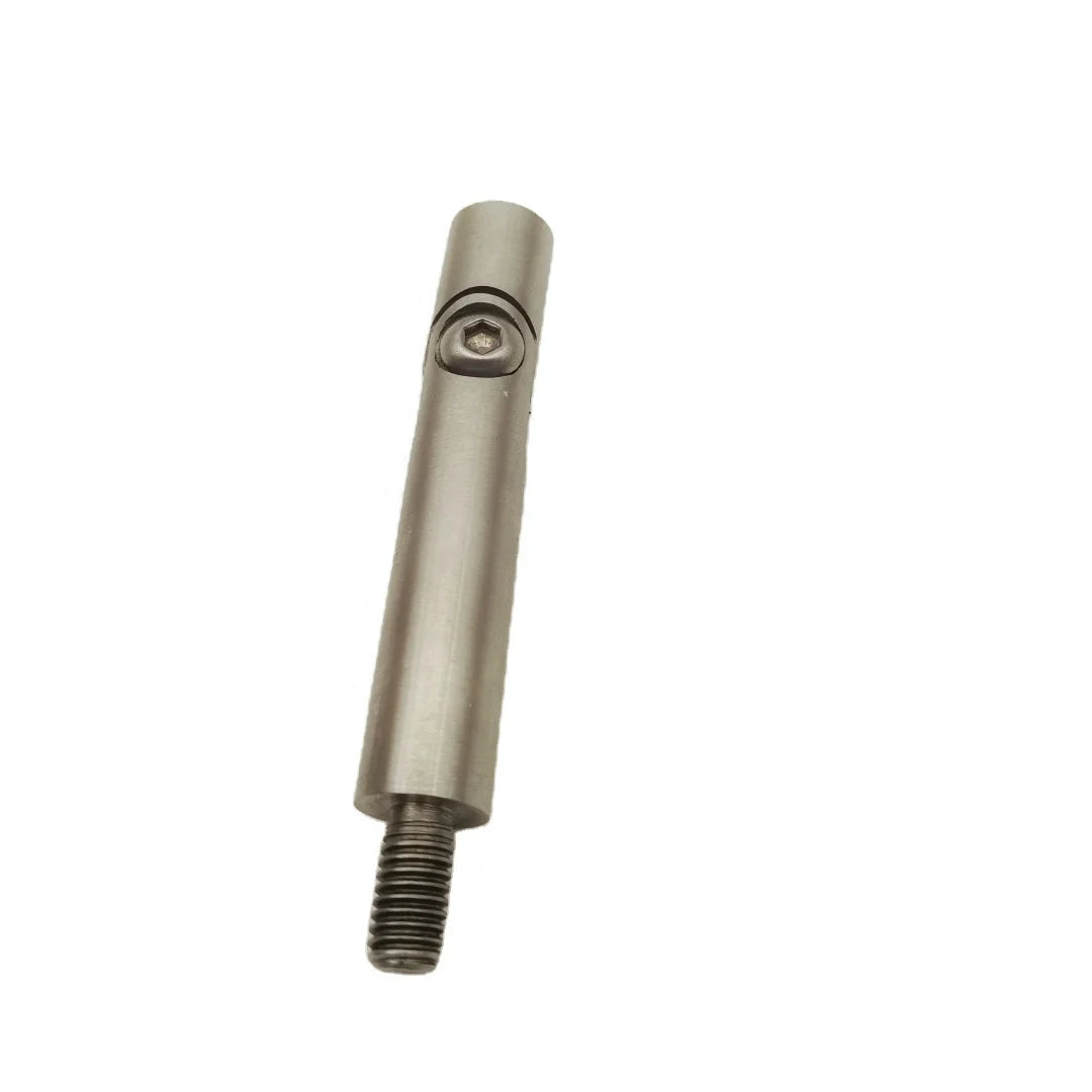 Stainless Steel 304 Solid Handrail Angle Pillar Component Adjustable Support for Staircase DIY Rust Resistant Dia 14mmx75mm
