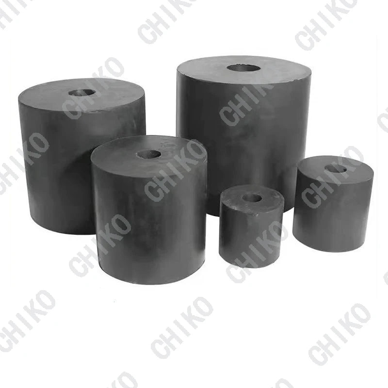 Elastomer Spring Natural Rubber Spring Shock Strut Vibrating Screen Rubber Sleeve Rotary Machine Rubber Shock-absorbing Block