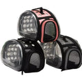 New Designer Dog Carrier Bags Travel Pet Bag Breathable Portable  Foldable Transparent Pet Bag