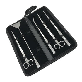 Premium Stainless Steel Aquarium Toolset Ideal for Aquascaping Plant Trimming & Tank Maintenance