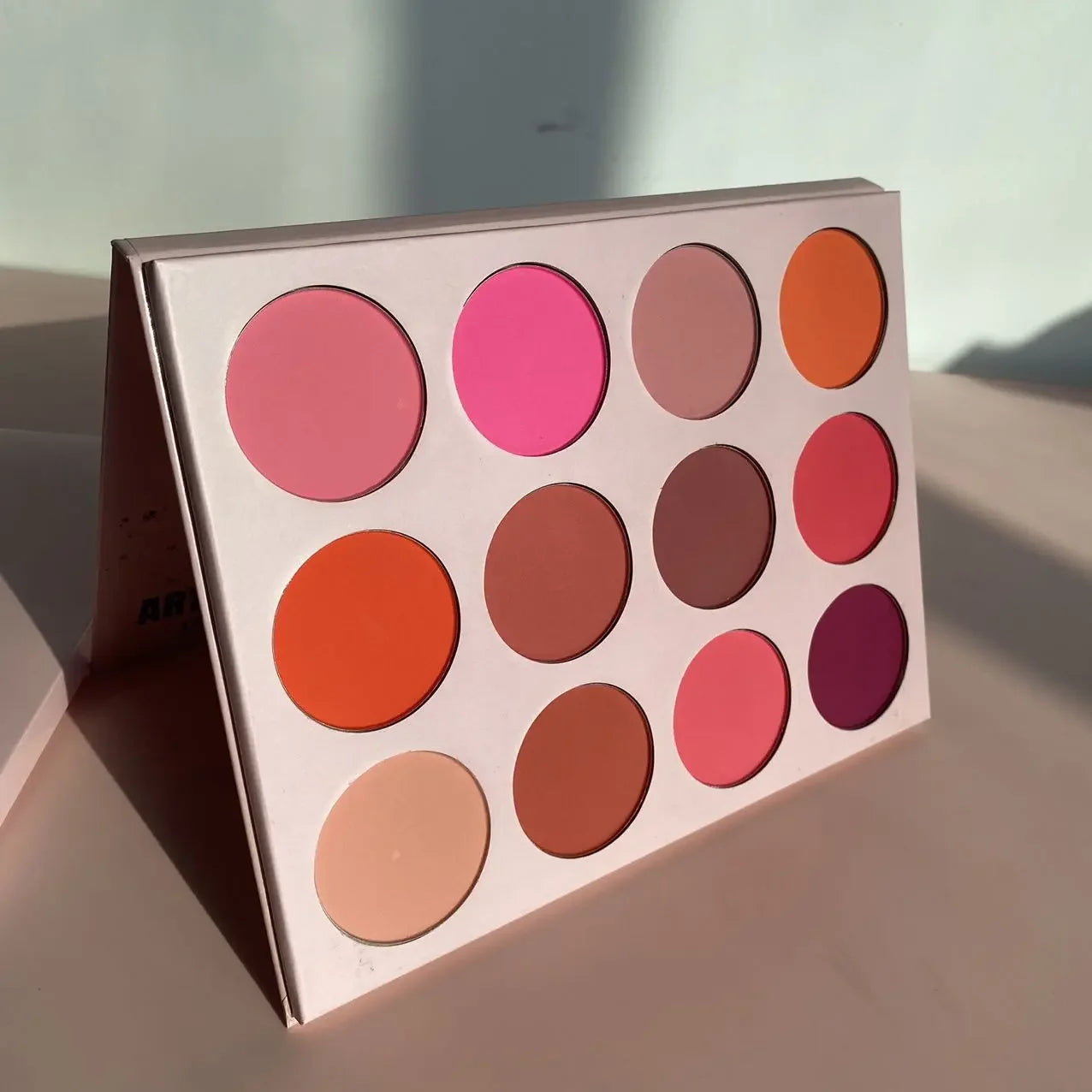 Private Label Cosmetics Long Lasting Makeup Matte 12 Color Blush Palette