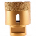 Portable M14 Connection Porcelain Concrete Granite Vacuum 10mm Brazed Brazed Diamond Stone Core Drill Bit