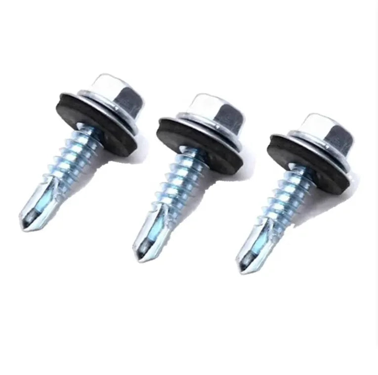 3.5 X 13 Hexagon Flange Head Self Drilling Screw Stainless Steel A2 DIN7504k