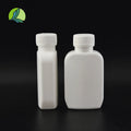 High Quality Plastic White 70ml Medicine Bottle PP Health Product Capsule Bottle with Screw Cap