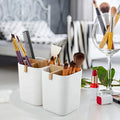 Multipurpose Eco-Friendly Bamboo Toothbrush Makeup Tools Holder Stationery Collective Organizer for Office Kitchen Bathroom