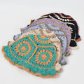 Custom Korean Vintage Women Hollow Knitted Handmade Floral Flower Crochet Beanie Fisherman Cap Bucket Hat