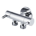 New Product Double-Handle Dual-Use Brass Toilet Fitting Bathroom Kitchen Angle Valve