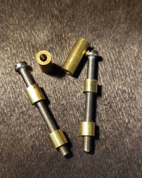 Loveless Bolts Hilt Rivet Straight Blade Handle Screw Lock Buckle Brass/Stainless Steel Tool Handle Fasteners for Knife Maker