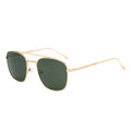 VIFF GLT9060 Designer Sun Glasses for Men Classic Double Bridge Metal Sunglasses