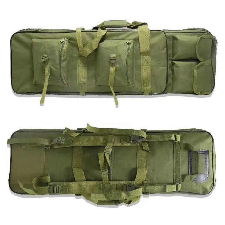 Durable 100cm Outdoor Tactical Portable Fishing Bag with Zipper Closure Professional Waterproof Shoulder Bag