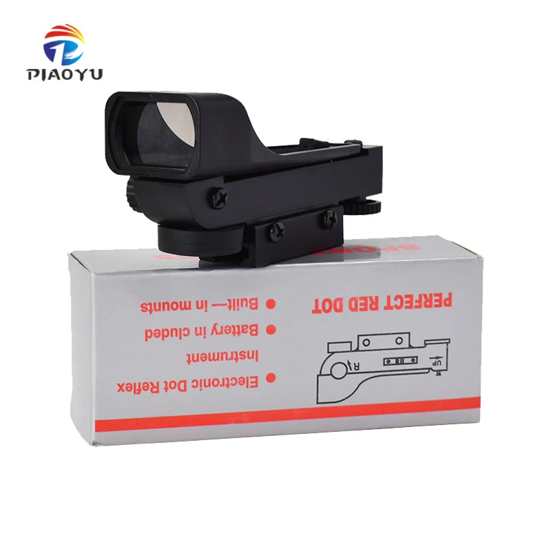 PIAO YU High Precision 11mm Red Dot Sight Professional Optical Sight Scope Slingshot Accessory Archery