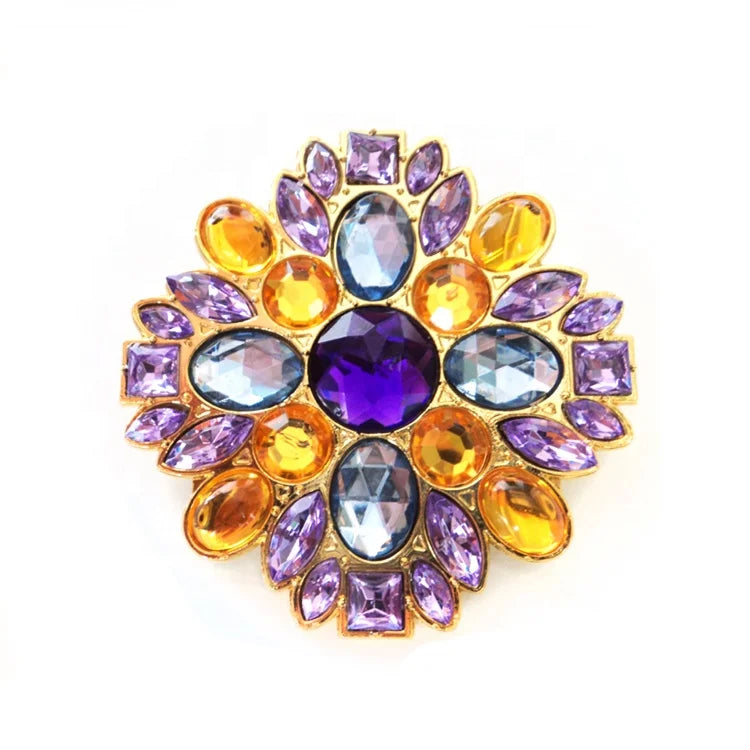 Custom Wholesale Strass Buckles CRystal Rhinestone Brooch for Women Men Children Bikini Party Shoes Decoration for Engagement