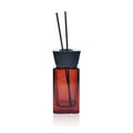 Wholesale Luxury Frosted square Scent Diffuser Bottle Empty Essential Oil Aroma Reed Diffuser Glass Bottle 100ml 200ml 500ml