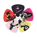 New Product Instock Color Printed Double Side Triangle Celluloid Guitar Plectrums Personalized Jazz Bass Guitar Picks Logo