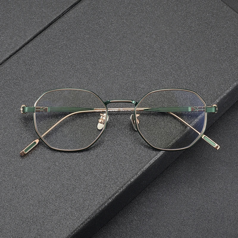 TOKYO New Vintage Titanium Simplicity Optical Frame Fashion High Quality Spectacles Eyeglasses Men Women