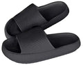 Lightweight Non-Slip Casual Adult Flip-Flops Quick Drying Slides Slippers Pillow Cloud Soft Rubber Outsole Winter EVA/Plastic