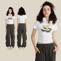 Fashion Breathable Fabric Comfortable Cotton T Shirts Custom Logo Women's T-shirts