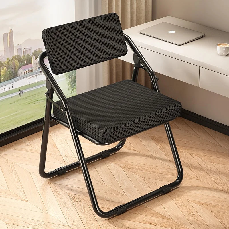 Modern Design Office Foldable Mesh Lounge Chair with Iron Frame MAITIAN Brand for Meeting Supplies