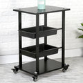 S.W Beauty Small Bubble Desktop Instrument Base Beauty Salon Metal Trolley case for Metal Trolley Cart