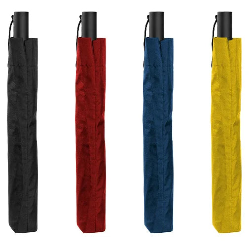 Ovida Auto-Open Portable Umbrella 2-Folds with Classic Design Pongee Material Customizable Logo