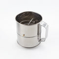 Good Use Bakeware Tools Professional 8 Cup Hand Crank Baking Tools Stainless Steel Flour Sifter