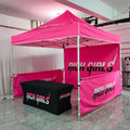Sunshine Europe United States Fashion Black 3x3m Trade Show Tent logo Custom Canopy Tent