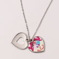 Norpie Wholesale High Quaily Valentine's Day Gift DIY Sublimation Blanks Heart Carved Sliding Locket