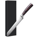 Crafted Vintage Stainless Steel Handmade Sharp Eco-Friendly Bread Knife Natural Pakka Wooden Handle Kitchen Knife