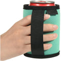 HOOk&LOOP Creative Cup & Cola Can Cooler Holder Neoprene & Rubber Personalized Pattern Portable & Recyclable