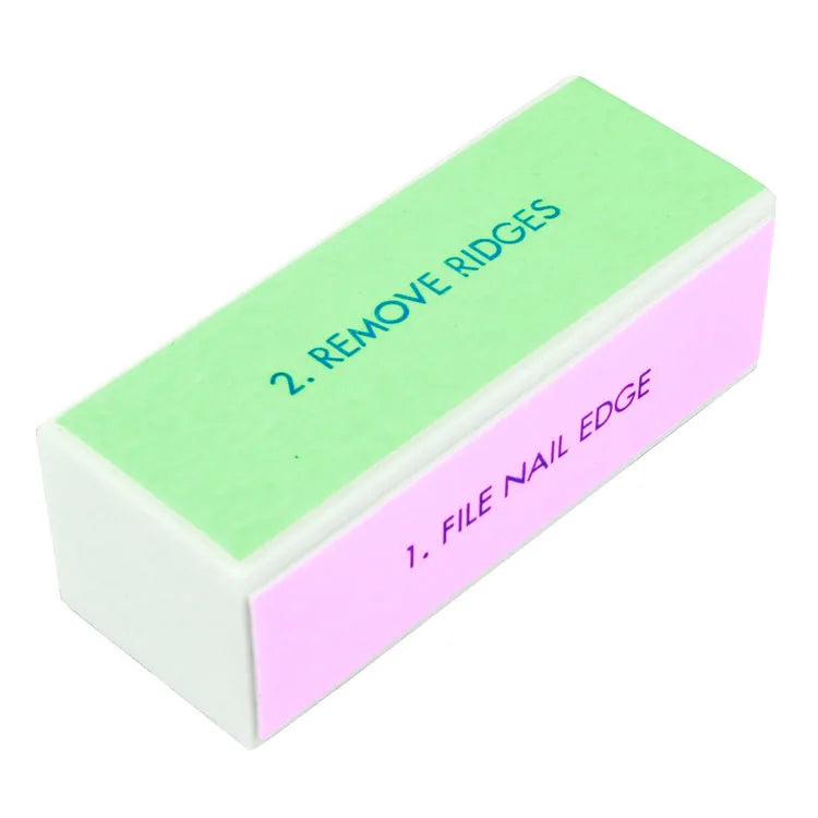 HN-24 Manicure Files Products Nails Art Buffer Tool 4 Sides Polishing Nail File
