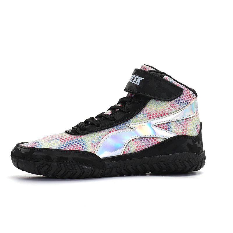 Factory Wholesale Drop-shipping Training Gym Wrestling Boots Boxing Shoes for Men