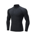 Wholesale Autumn Lightweight Breathable Eco-Friendly Polyester Zipper Polo Shirt Casual Style Long Distance Jogging Business