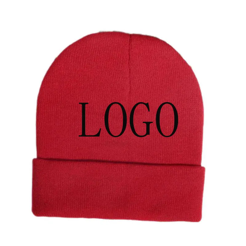 2025 Wholesale New Trendy Hot Selling Fashion Design Custom Private Logo Classic Cuffed Unisex Knitted Beanie Hats