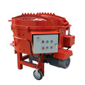 Portable Mini 250kg Castable Refractory Pan Mixer With Walking Wheel