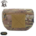 Sinairsoft 500D Tactical Storage Bag Chest Outdoor Combat Sundries Pouch for Men Zipper Storage with Nylon Polyester Material
