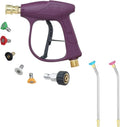 High Pressure Washer Gun4000 PSI Max With 5 Color Quick Connect Nozzles M22 Hose Connector