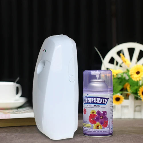 300ml Automatic Wall Mounted Air Freshener Battery Operated Eco-friendly Perfume Dispenser for Elevator & Toilet